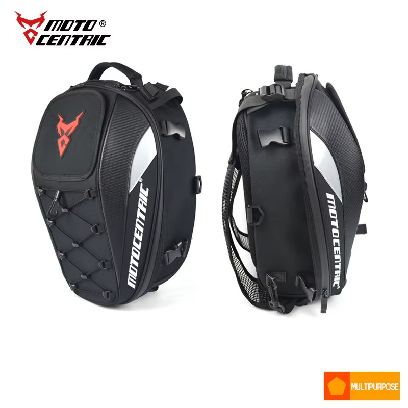 Waterproof Motorcycle Tail Bag Multifunction Motorcycle Rear Seat Bag High Capac