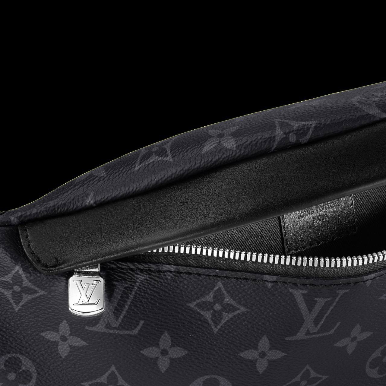 Authentic Louis Vuitton Discover Leather Monogram Bumbag PM Shadow Mens