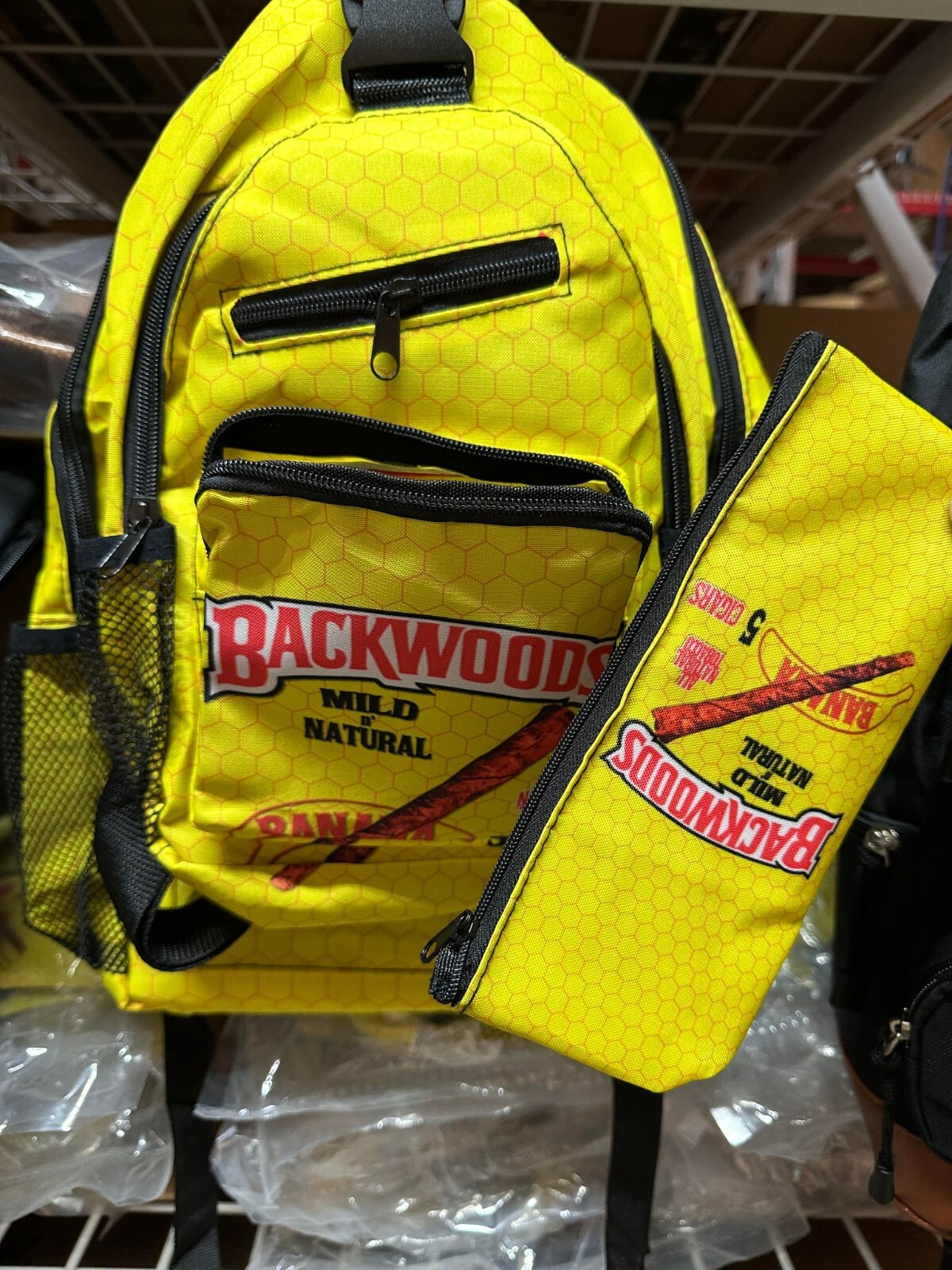 Backwoods Backpack Set 3 PCS School bag Laptop Backpack +Shoulder Bag+pencil bag