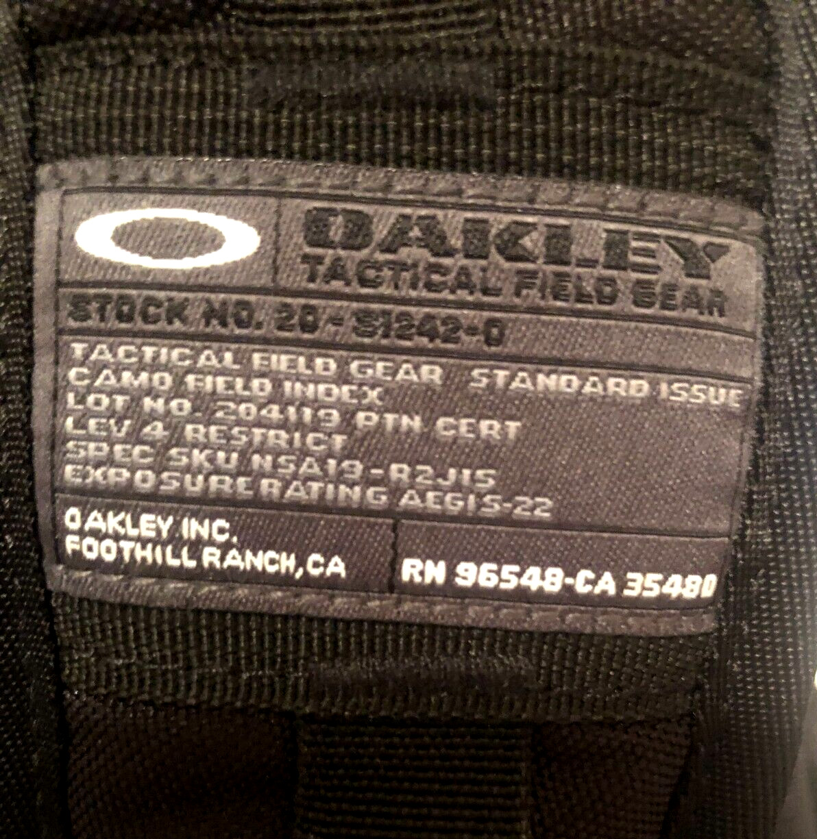 RARE OAKLEY O PACK 4.0 BACKPACK Tactical Field Gear Day Bag Mechanism Latches