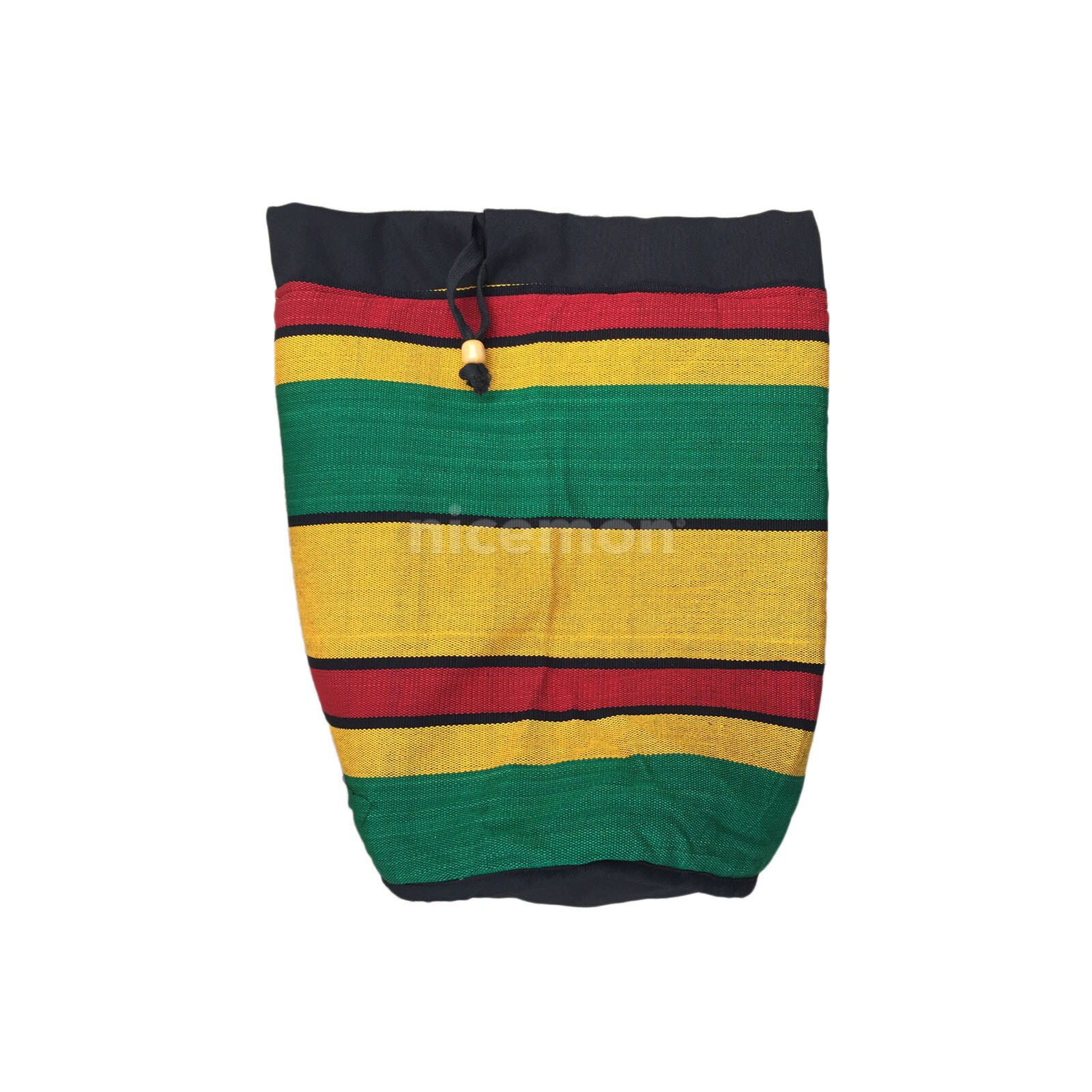 Reggae Cool Runnings Drawstring Backpack Sack Tote Bag Hippie Surfer Marley 18″