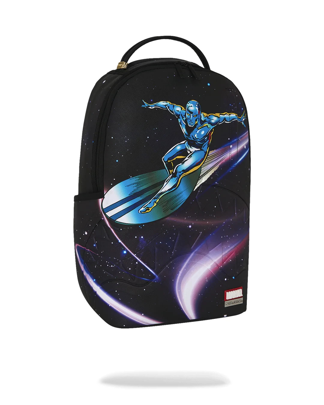 Sprayground MARVEL Silver Surfers Backpack🔥New Black Bookbag Kids School Bag