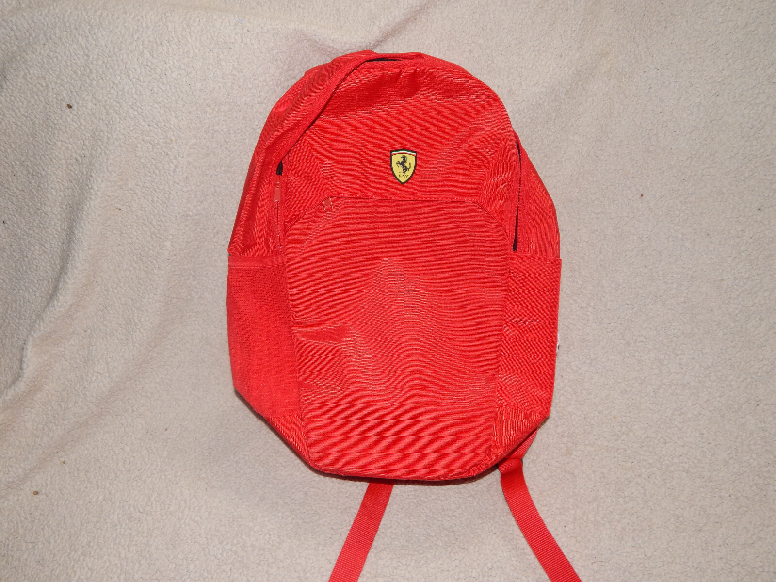 OEM Ferrari Shell Race Premium Backpack Red