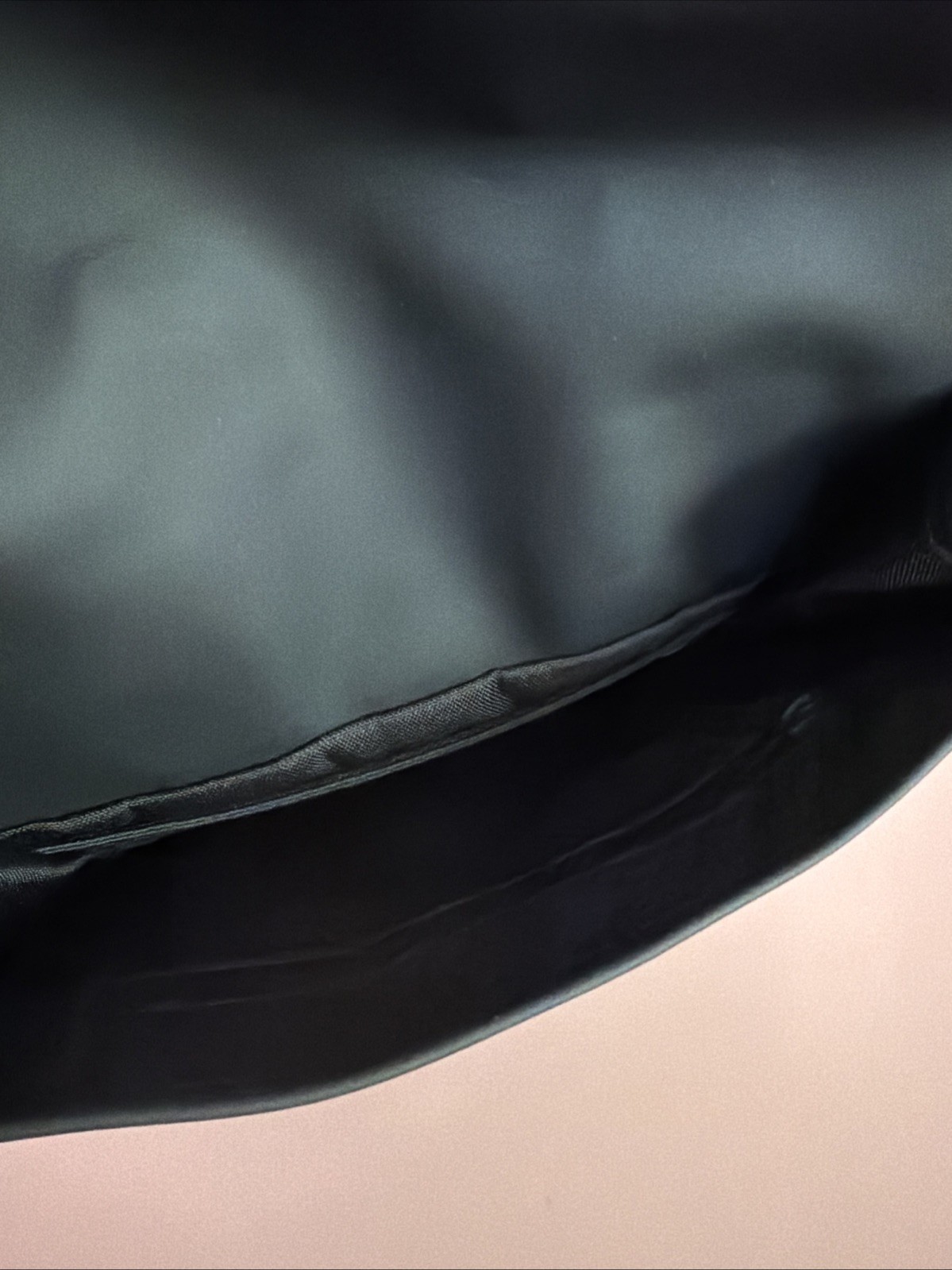 NEW RAINS Waterproof Backpack Black Matte Minimalist 15” Laptop Bag