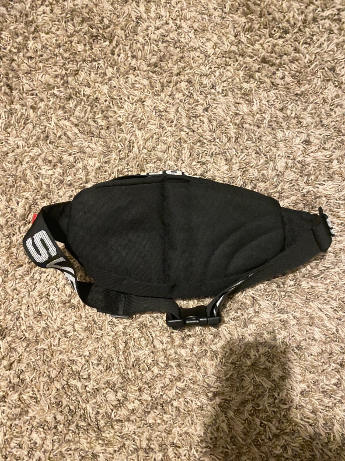 Supreme SS18 Nylon Waist Crossbody Bag BLK