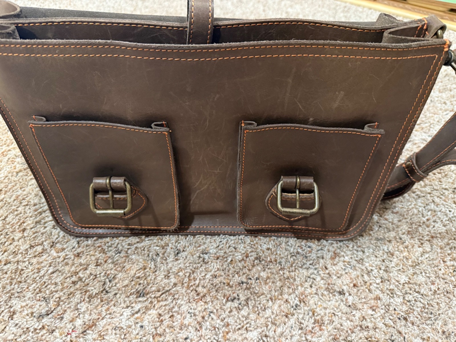 Buffalo Jackson Roosevelt Messenger Briefcase