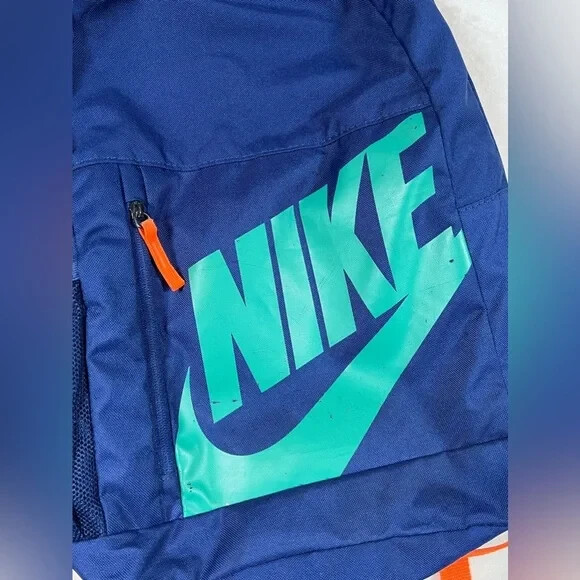 Nike Retro 72 Navy Green Classic Backpack Vintage