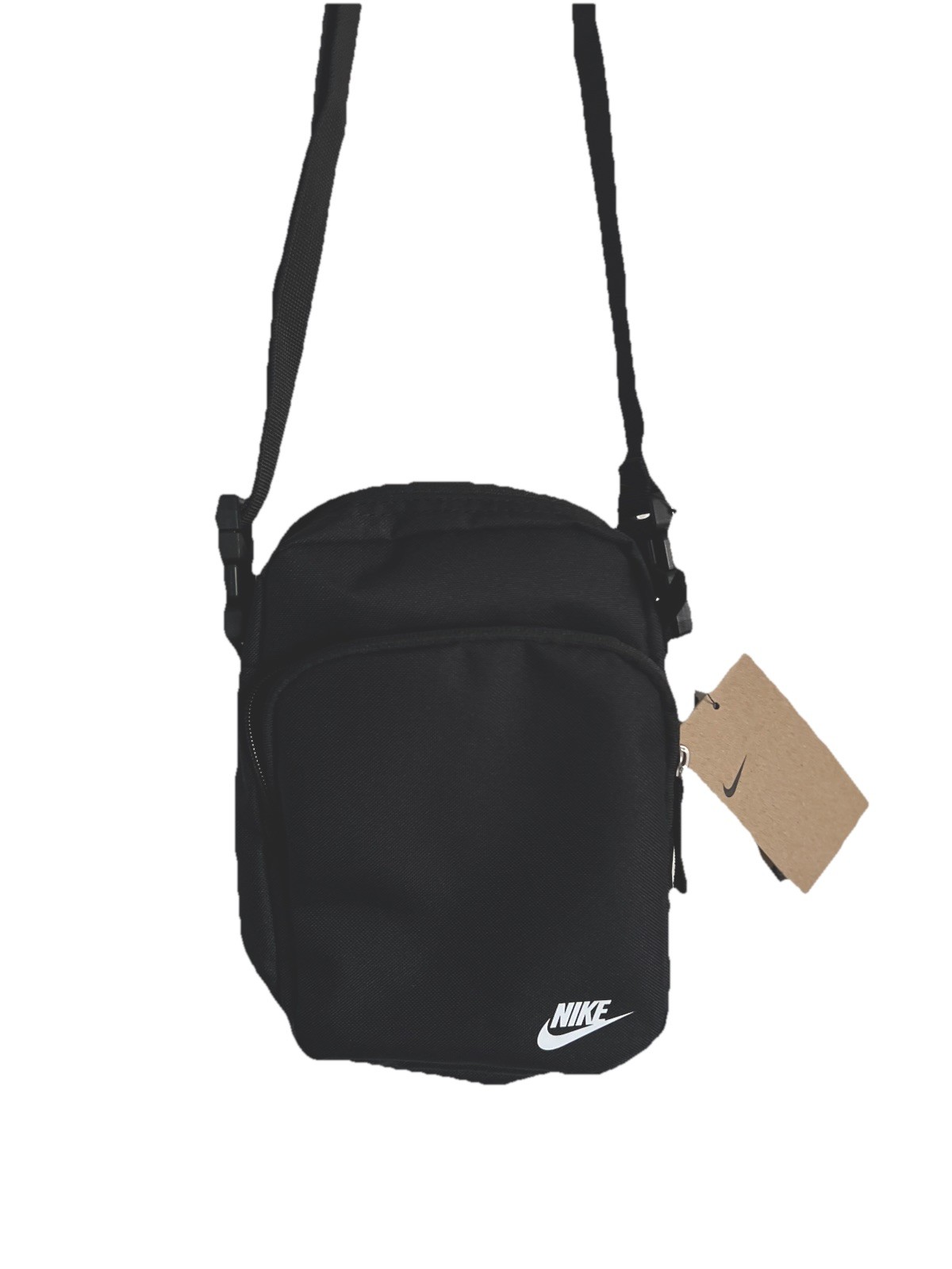 Nike Heritage Cross-Body Bag Unisex Shoulder Bag Black Small Size – BNWT