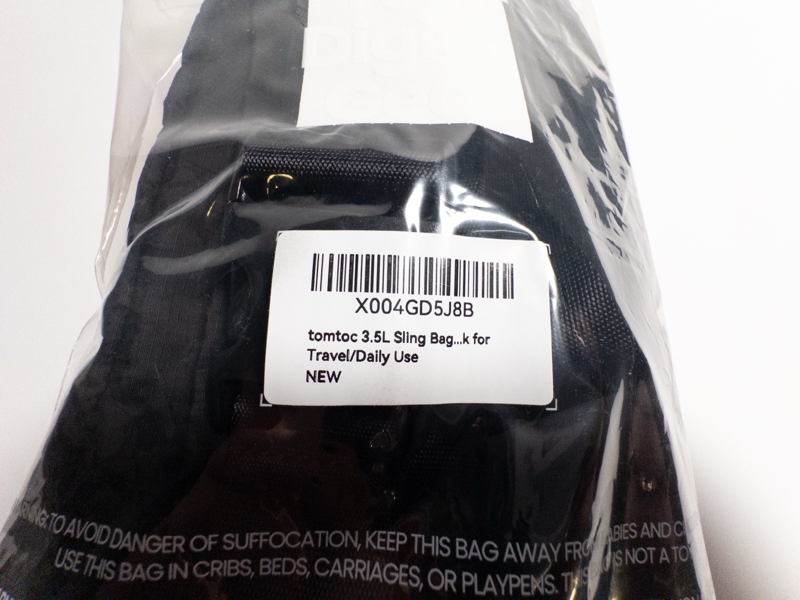 Tomtoc Aviator 3.5l Sling Black