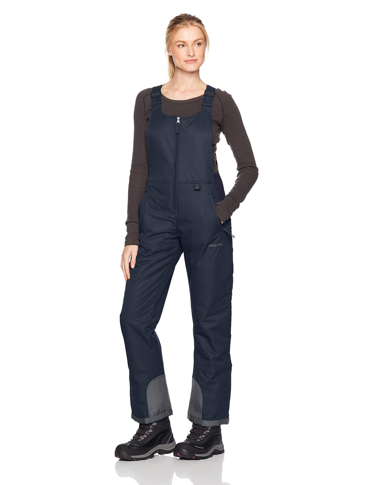 Arctix Women’s Essential Bib Overall Regular 31 Blue Night Medium U2