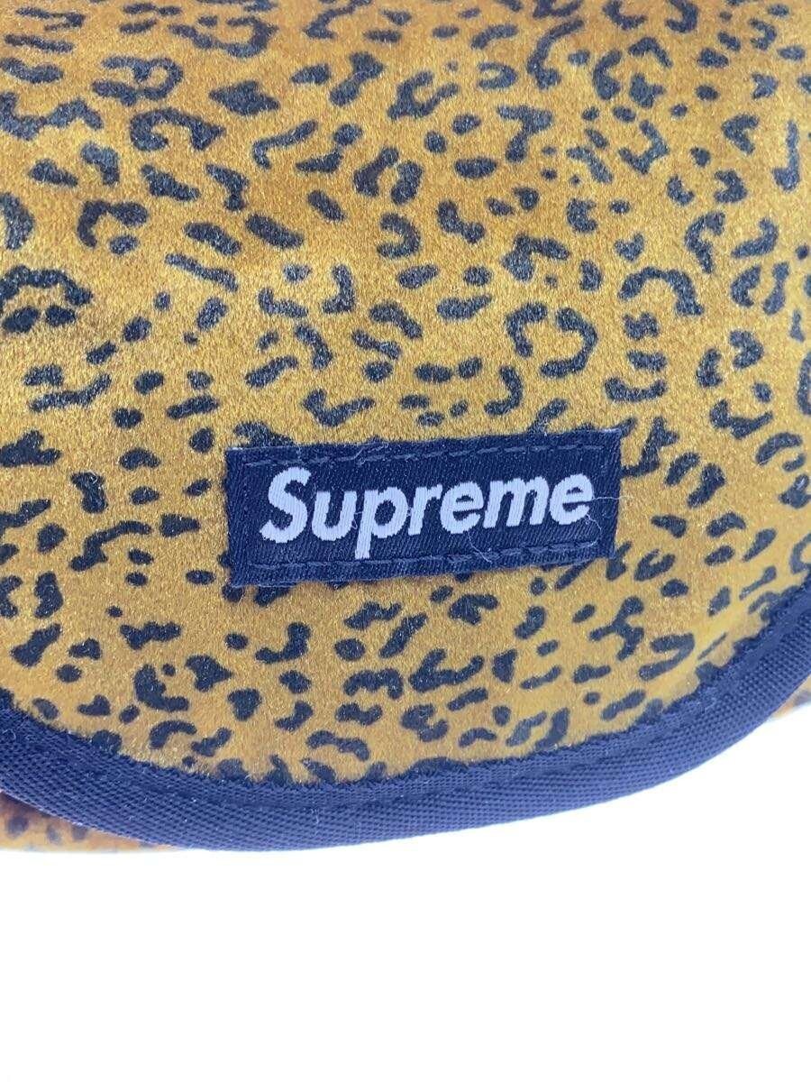 Supreme Pouch, Polyester, BRW Leopard Print, 25FW Velvet Mini Pouch, Tan Leopard