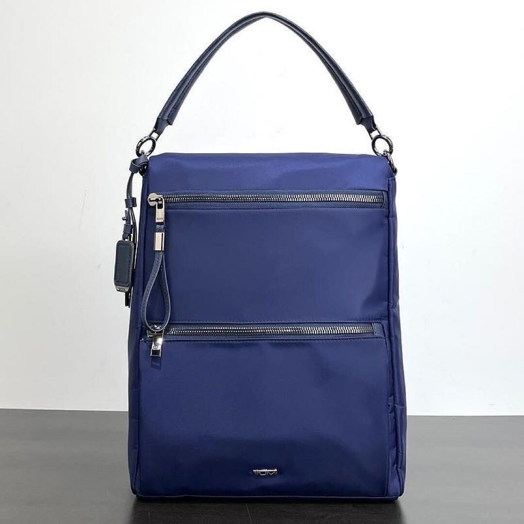 TUMI VOYAGEUR Ray Backpack 2Way Ladies Business Travel Navy Outlet