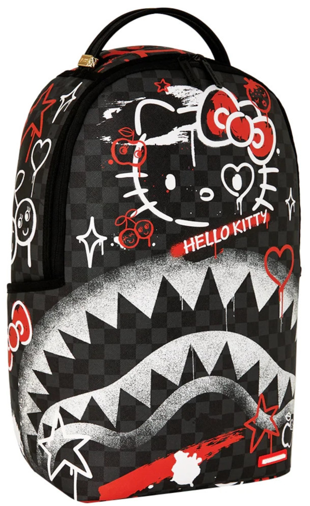 SPRAYGROUND HELLO KITTY OFFICIAL COLLAB – FRESH PAINT BACKPACK LIMITED SOLD OUT