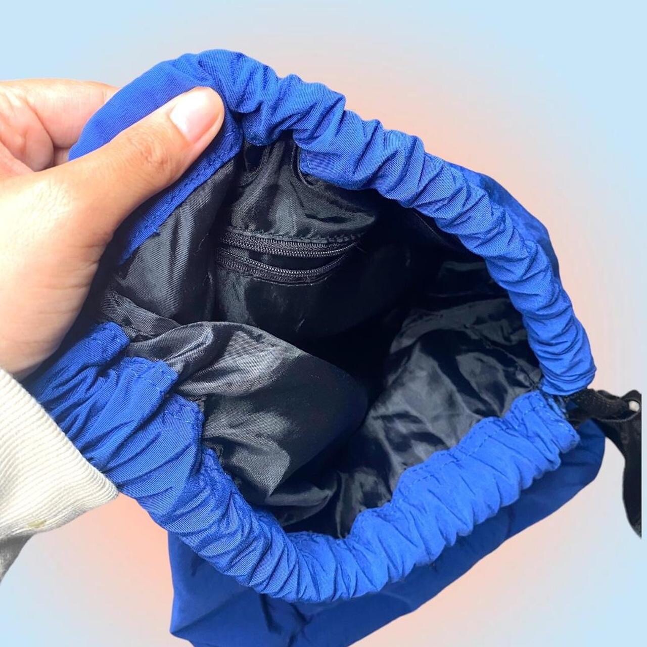 Aeropostale Blue Draw Sting Backpack
