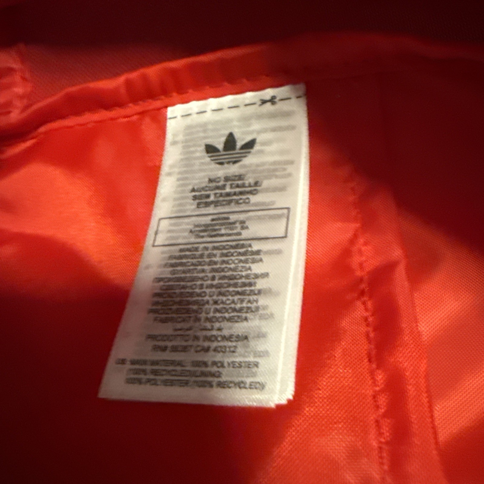 Adidas Classic Backpack – Red – New With Tags- Adult Or Child
