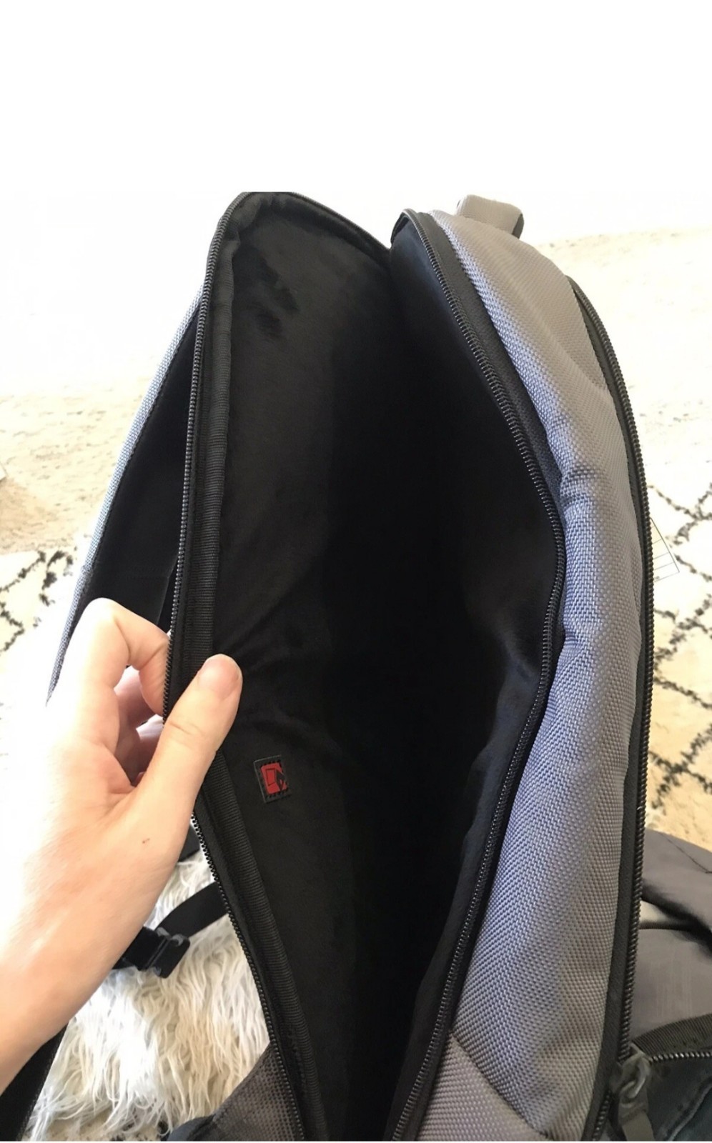 OGIO® Ace Pack, Gray, Brand New Backpack, 1680D, 1,450 cu. in./22.1 L, PADDED
