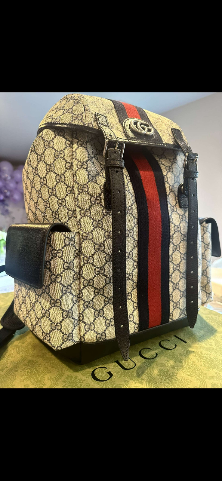 GUCCI Backpack Ophidia GG Medium Supreme GG