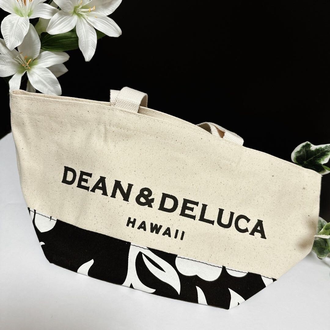 DEAN & DELUCA Hawaii Limited Hibiscus Pattern 40cm x 19cm Large Bag ecobag tote