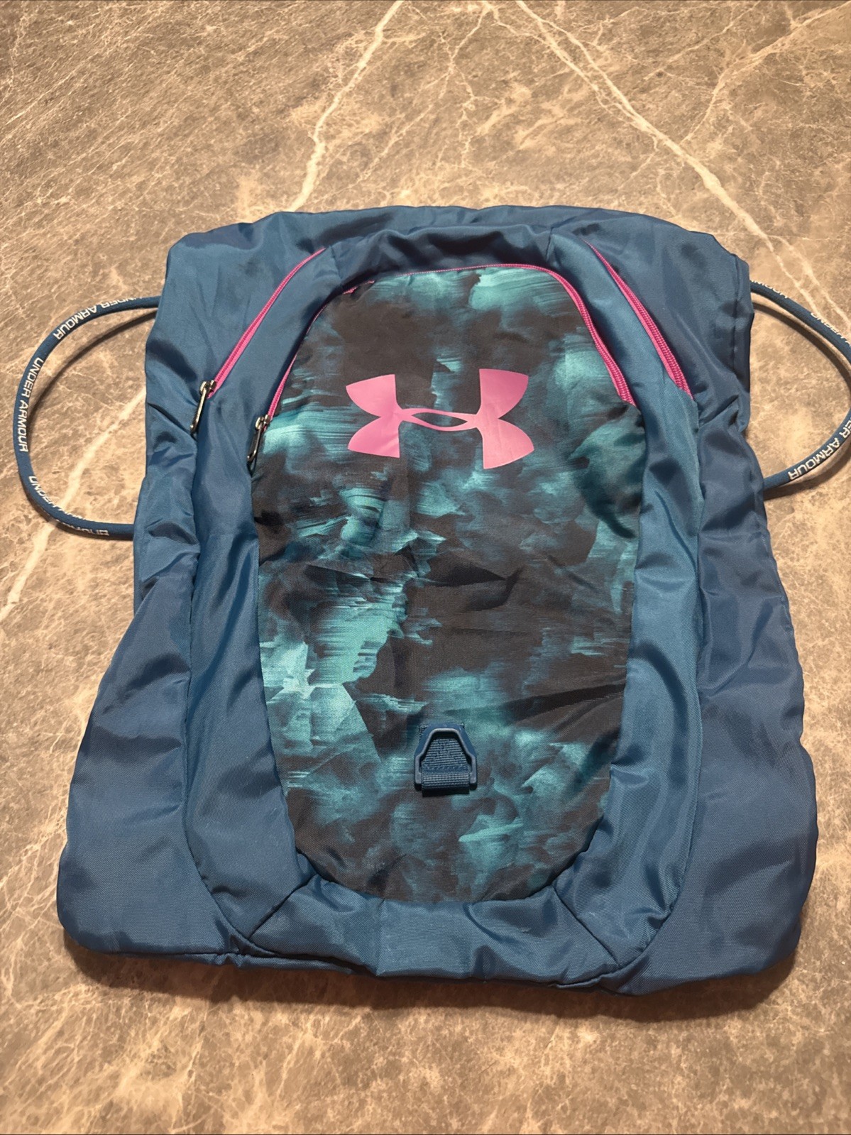 Under Armour Undeniable Sackpack 2.0, Teal Vibe Optic Purple