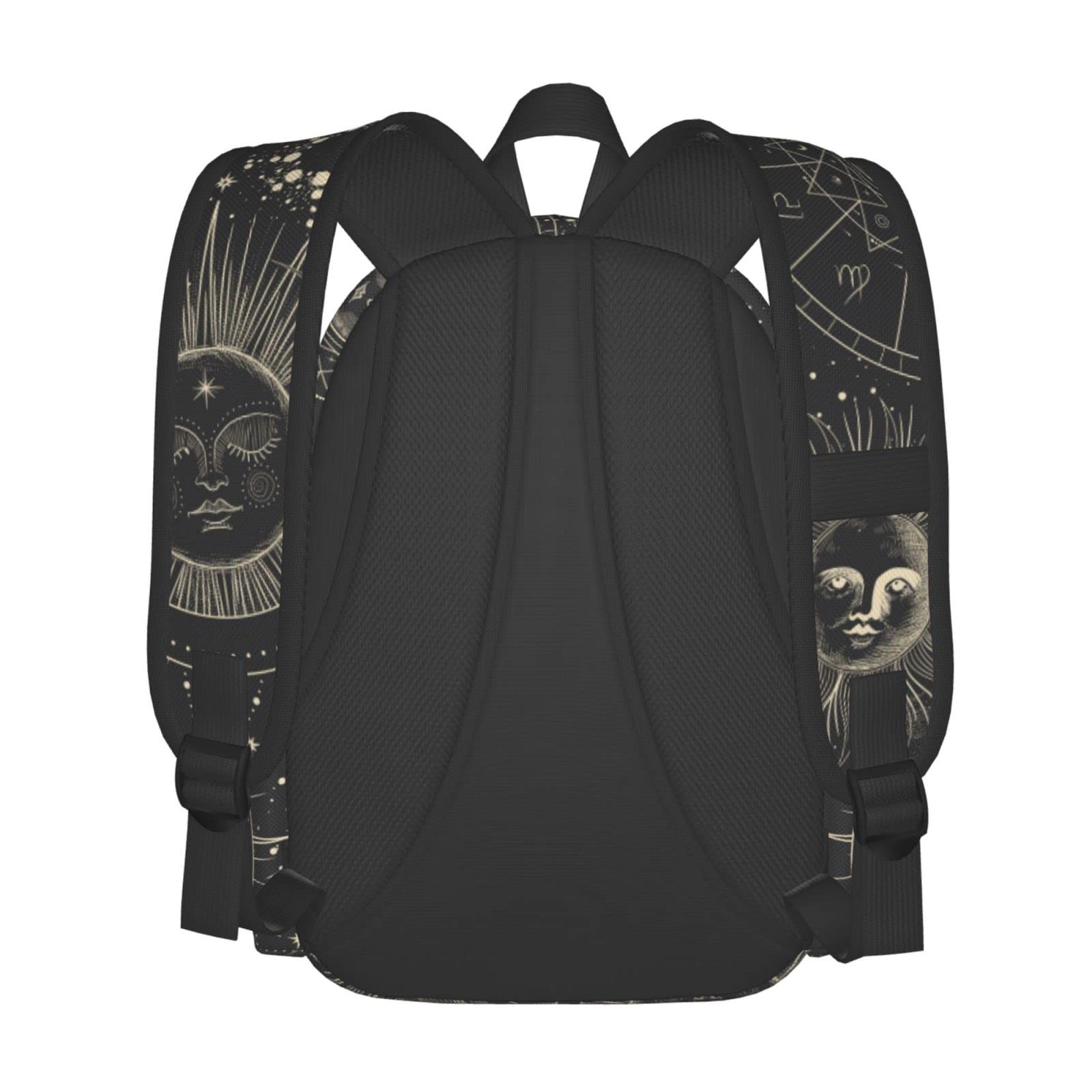 Sun Moon Backpack Laptop Multipurpose Daypack Casual Men Women Travel Hiking