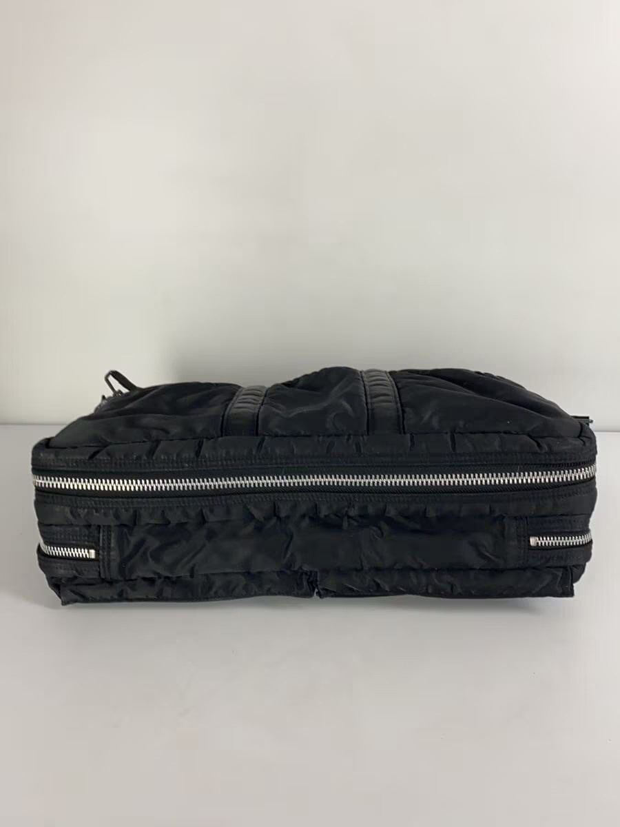 PORTER 2WAY DOCUMENT BAG W zip TANKER Black 622 15151