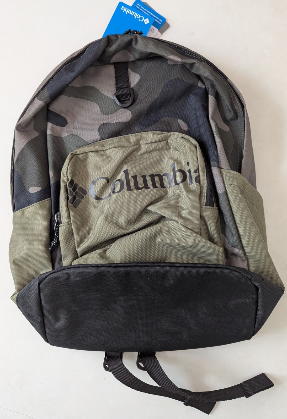 Columbia Gearhart Pass 22L Printed unisex Camo green backpack Brand New $55