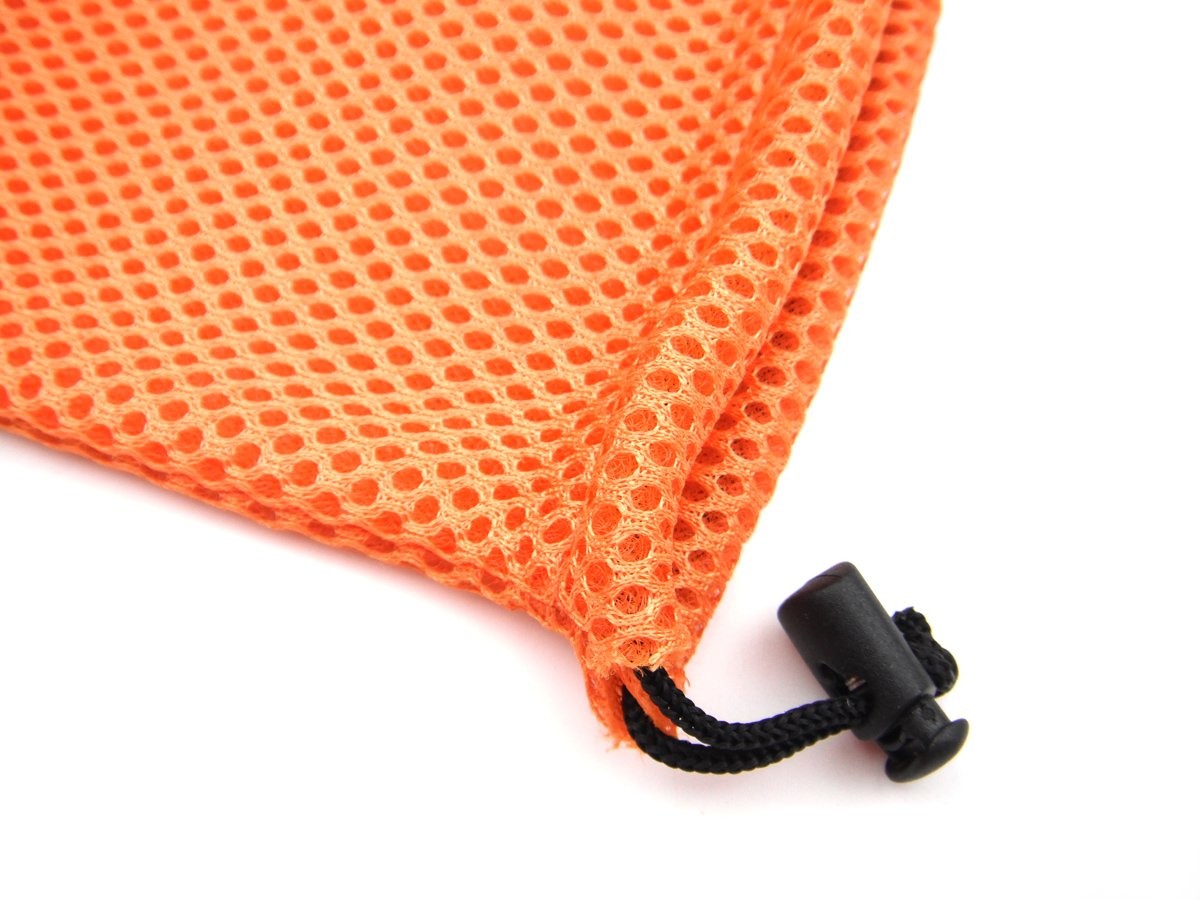 6pcs Nylon Mesh Drawstring Bags Pouches for Cell Phone MP3 Mini Stuff 9x14cm