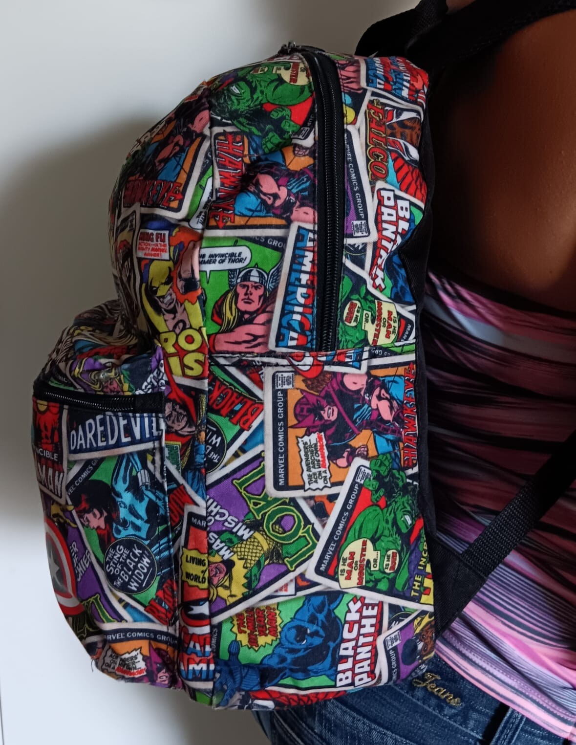 Bioworld Marvel Comics Comic Print 16″ Backpack