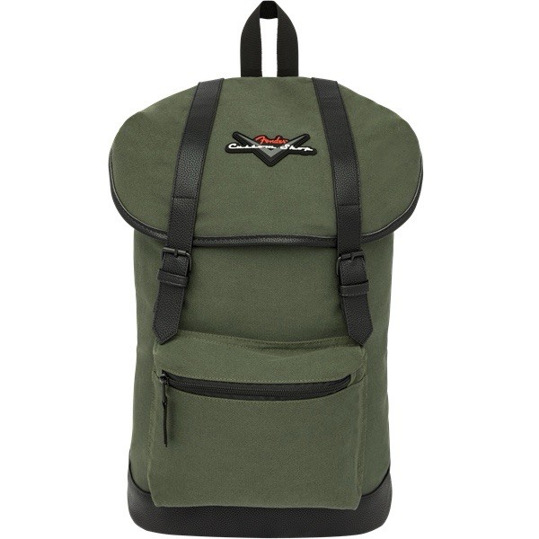 Fender Custom Shop Backpack Army Green NWT Guitar Musician Bag