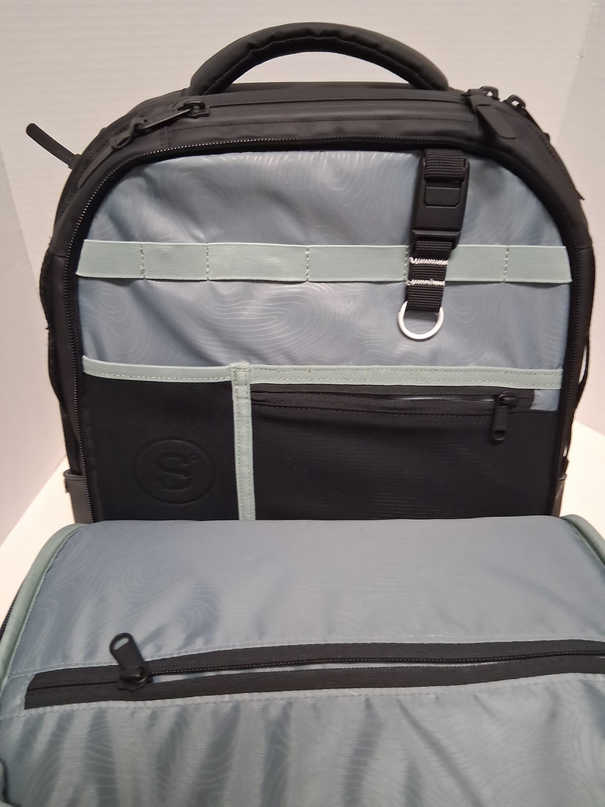 Sympl Studios Black Technical Backpack Cordura Laptop Travel Bag