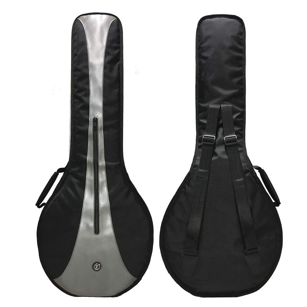 Water-Resistant Banjo Gig Bag – 600D Oxford Cloth, Padded Backpack Strap Case