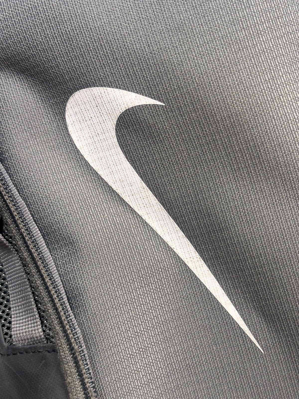 Nike Brasilia 9.5 Training Backpack Grey Book Sports Overnight Swoosh Bag