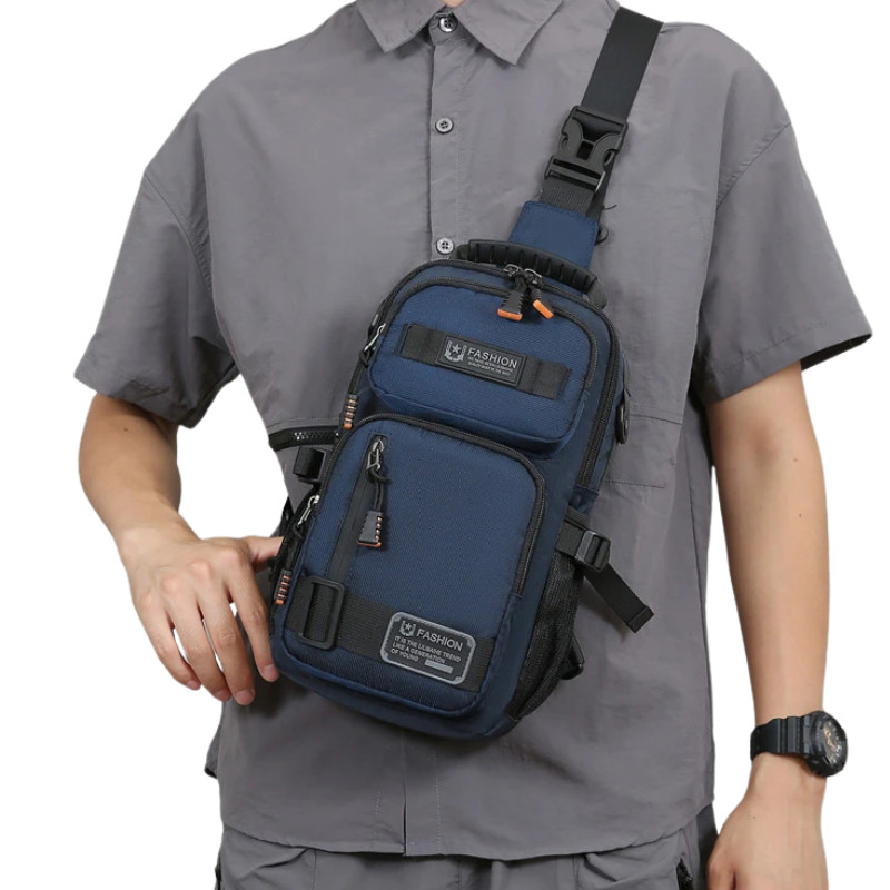 Fashion Men Waist & Chest Crossbody Bag High Quality Casual Bag