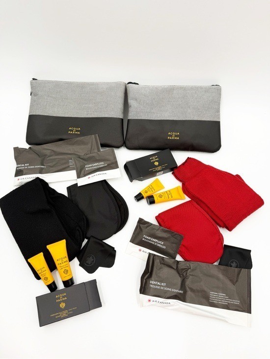 Acqua Di Parma Travel Bag Toiletries Samples Bundle Air Canada