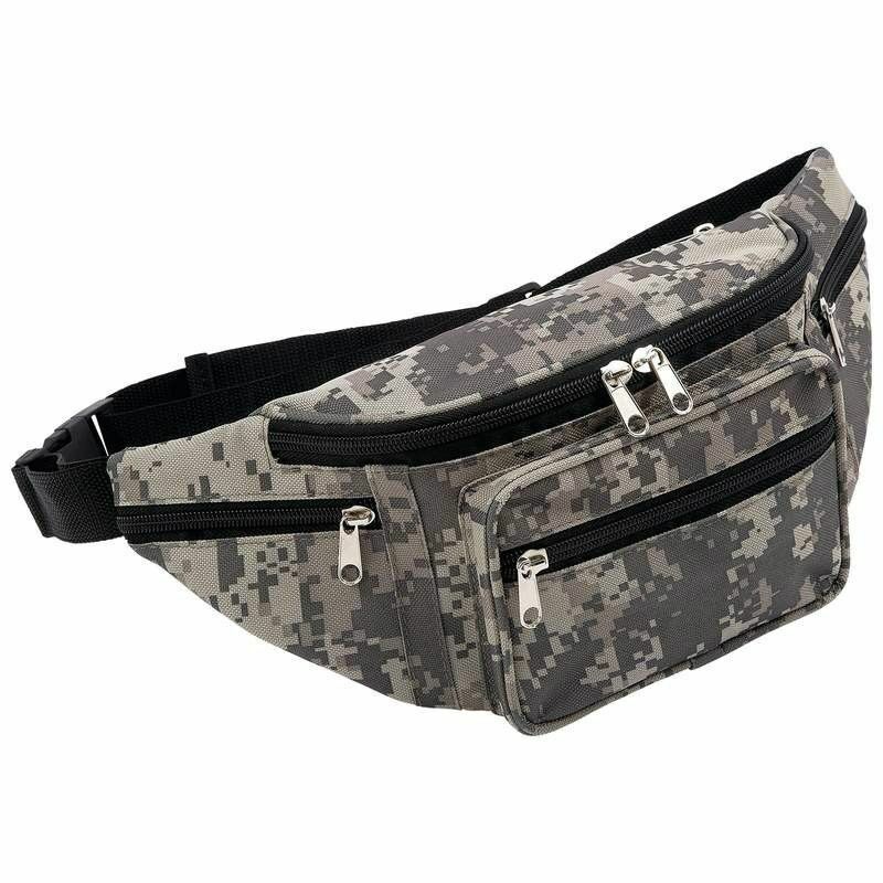 Digital Camo Waist Fanny Pack Bag Water-Repellent FREE SHIPPING Extreme Pak™