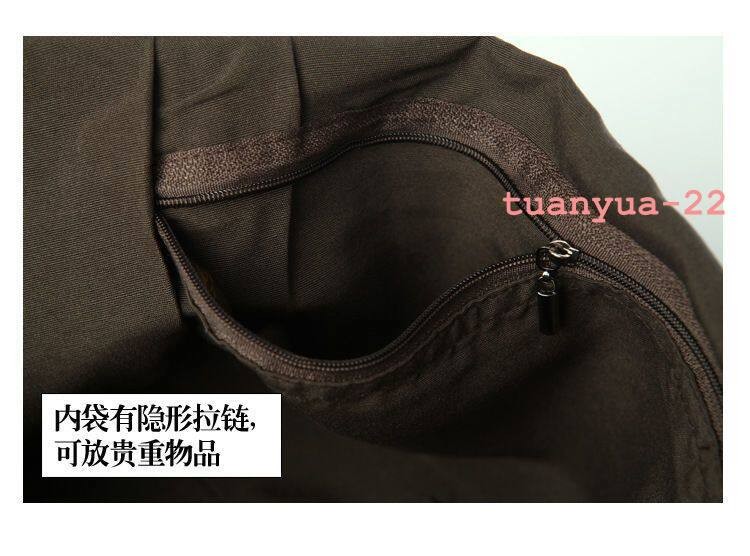 China Buddhist Supplies Monk Pack Shoulder Bag Cotton Canvas Buddha Bags 1pcs