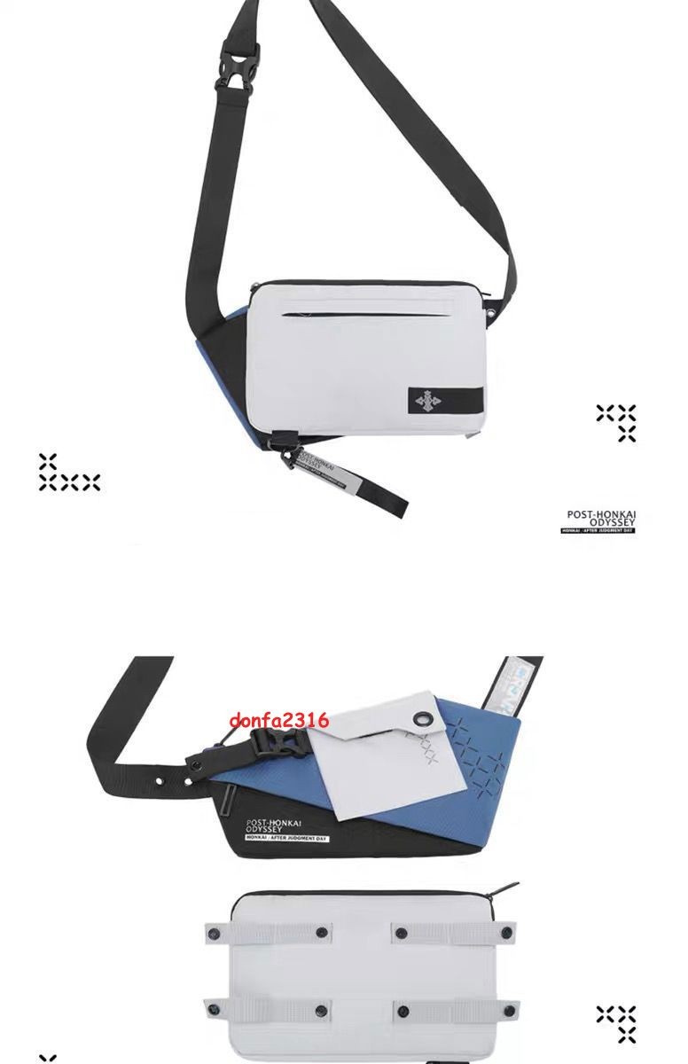 Anime Honkai Impact Cosplay Acrylic 15*32cm Men Shoulder Bag Crossbody Bag Gift
