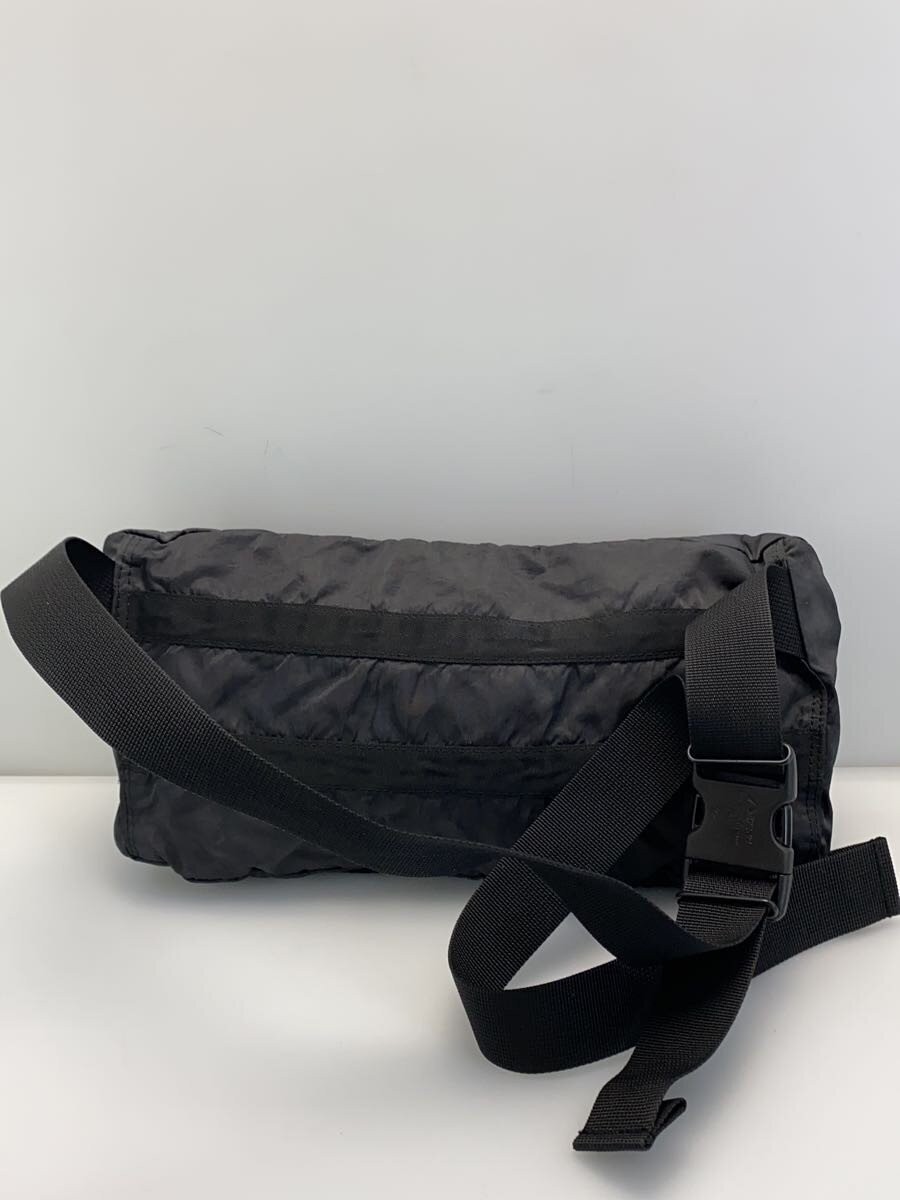 PORTER Waist Bag Nylon Gray Solid Color