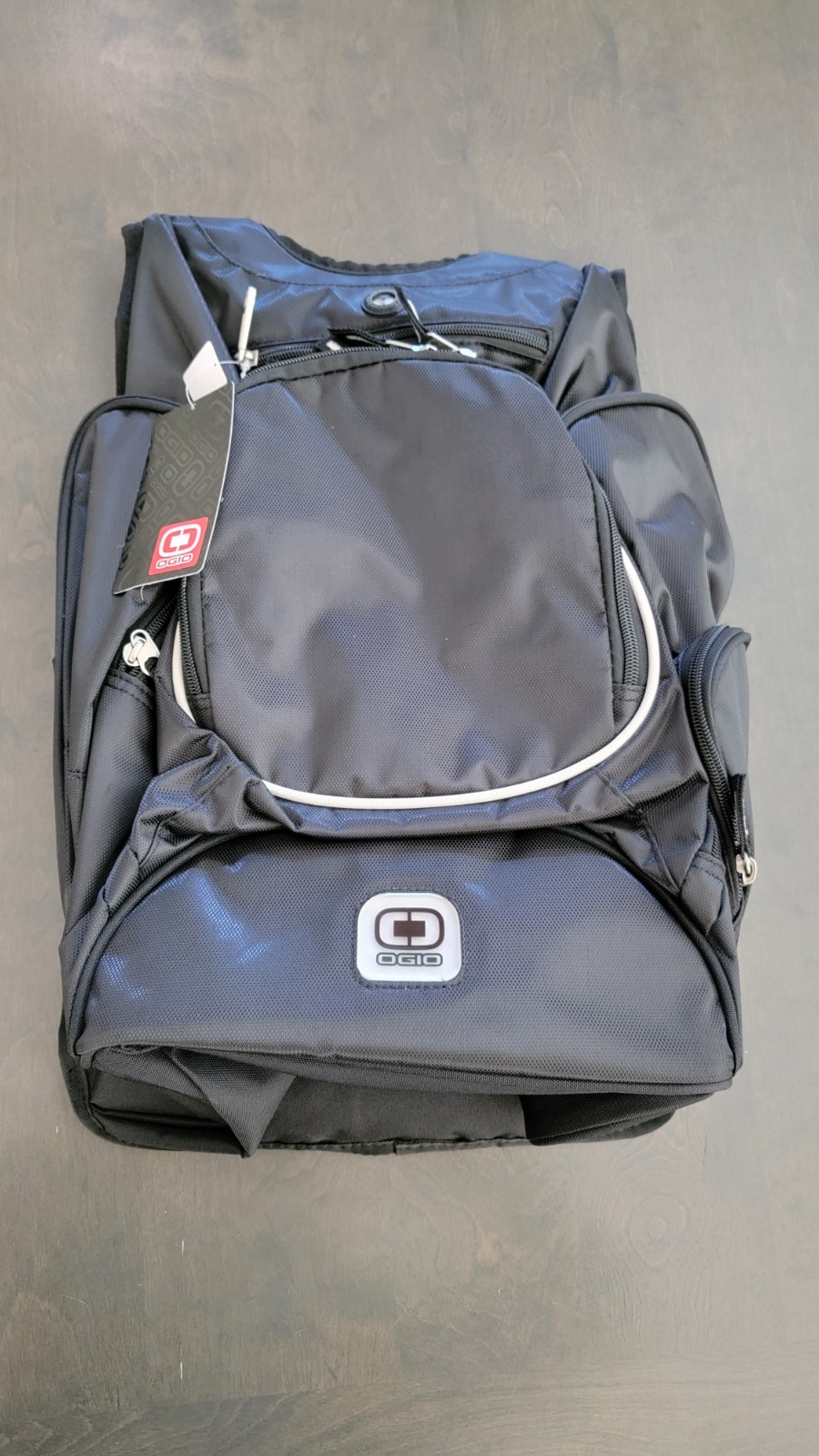Ogio Black Laptop Backpack Padded Straps Multi Pocket Durable Not Printed On NWT