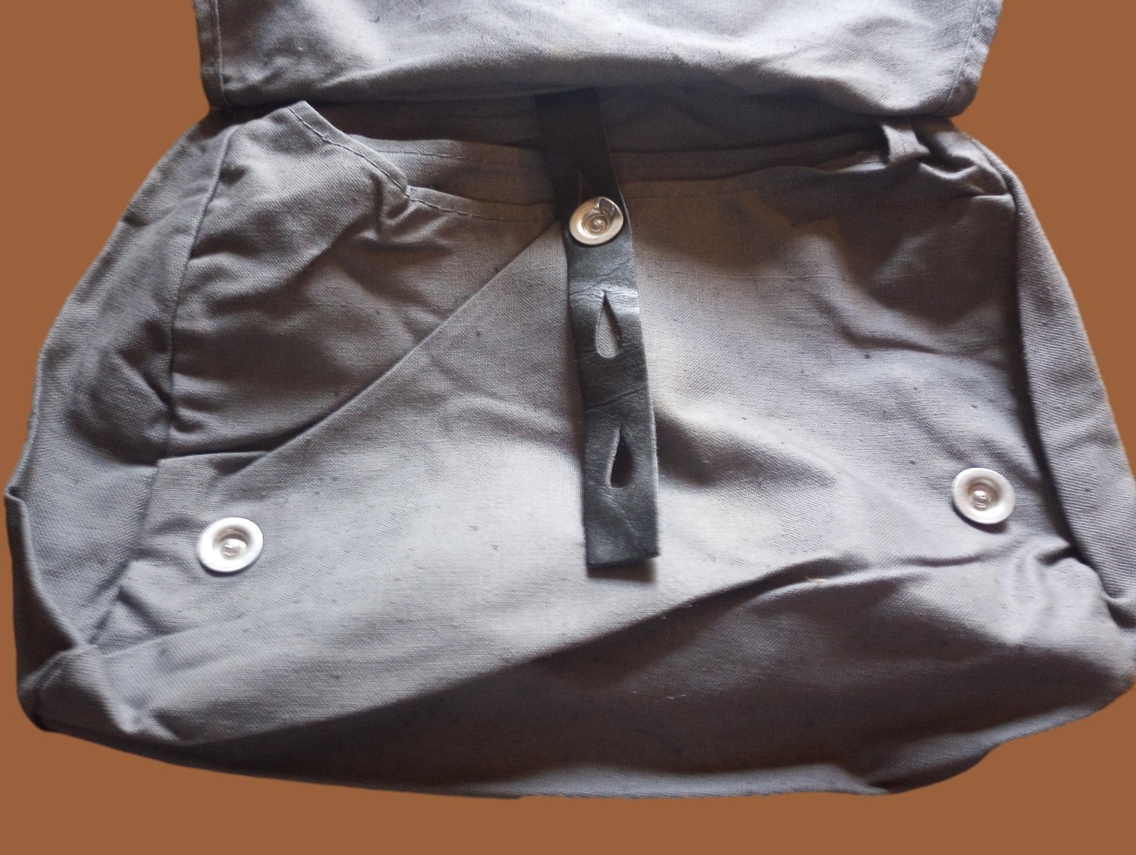 GERMAN MILITARY BREAD BAG SATCHEL HAVERSACK SHOULDER BAG GENUINE