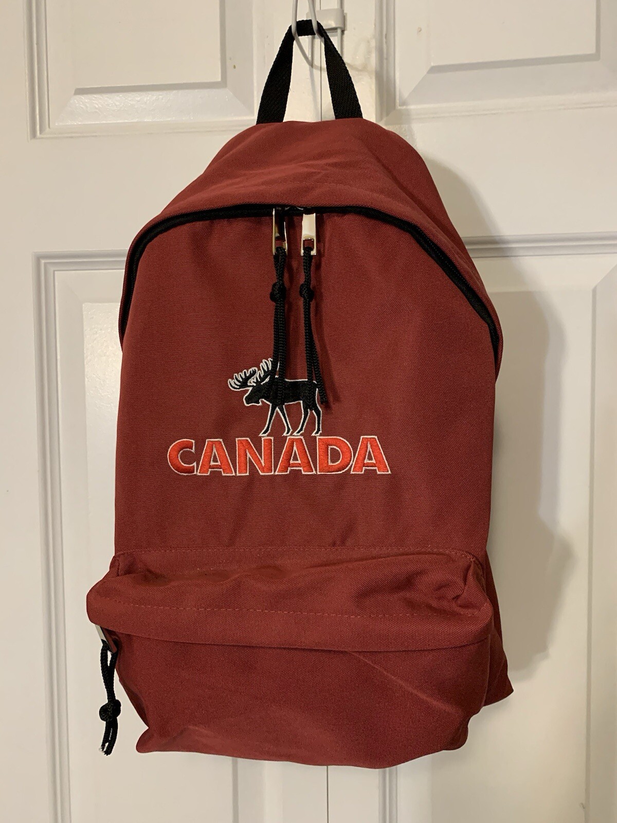 Canada Feather-Weight Red Backpack Water Resistant