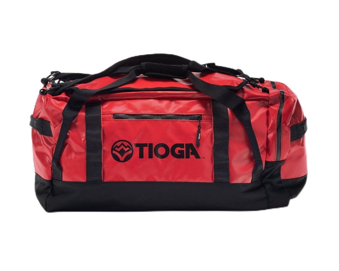 Venture Outdoor Duffel Bag with Backpack Straps, Weather Resistant, Rugged Co…