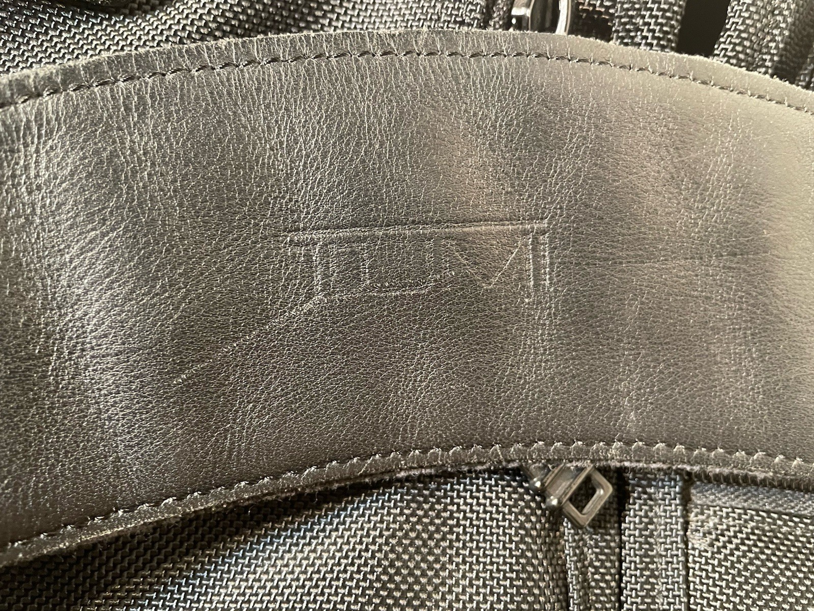 Tumi 18″ Expandable Laptop Briefcase 2621D3 Black Balistic Nylon Nice Condition