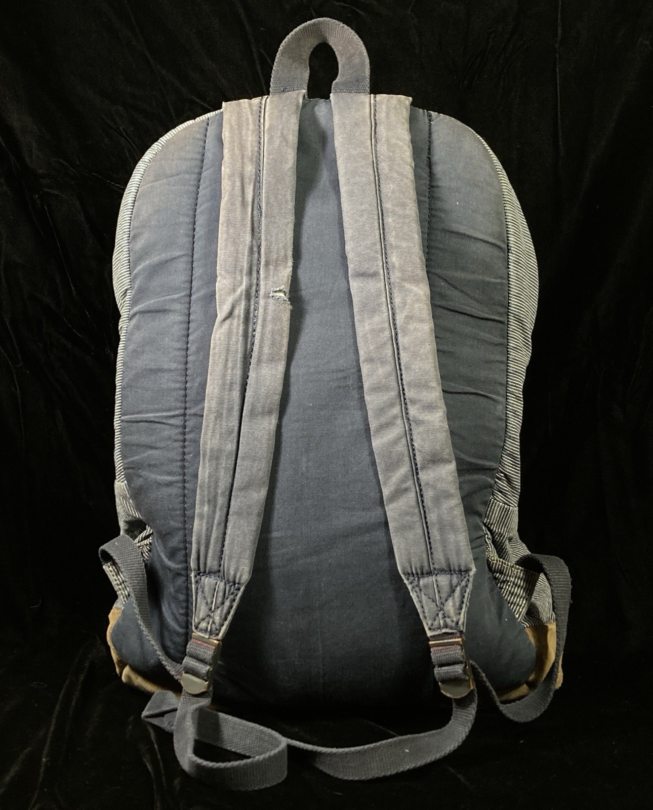 Ralph Lauren Denim Supply Backpack Hickory Stripe Paint Splatter DSRL