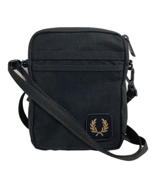 FRED PERRY L1194 Shoulder Bag Black Pre-Owned Japan