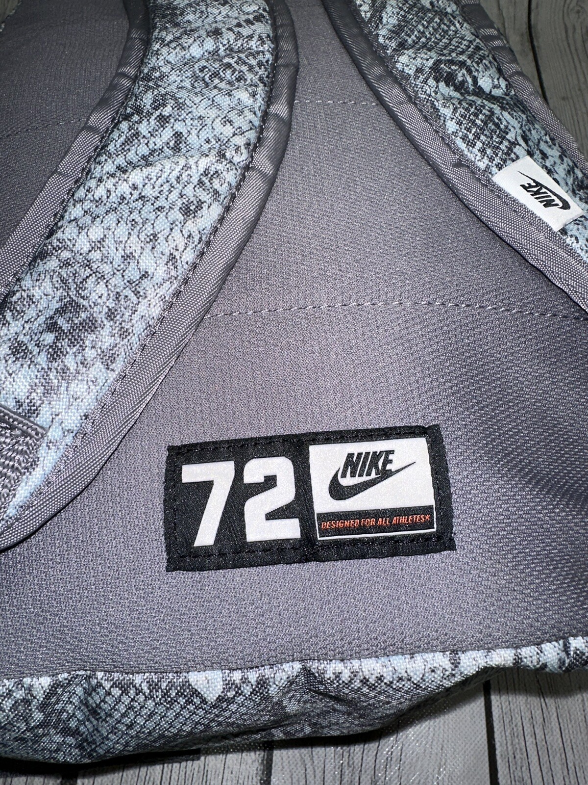 Nike 72 Elemental Backpack School Travel Bag Snake Skin Clean