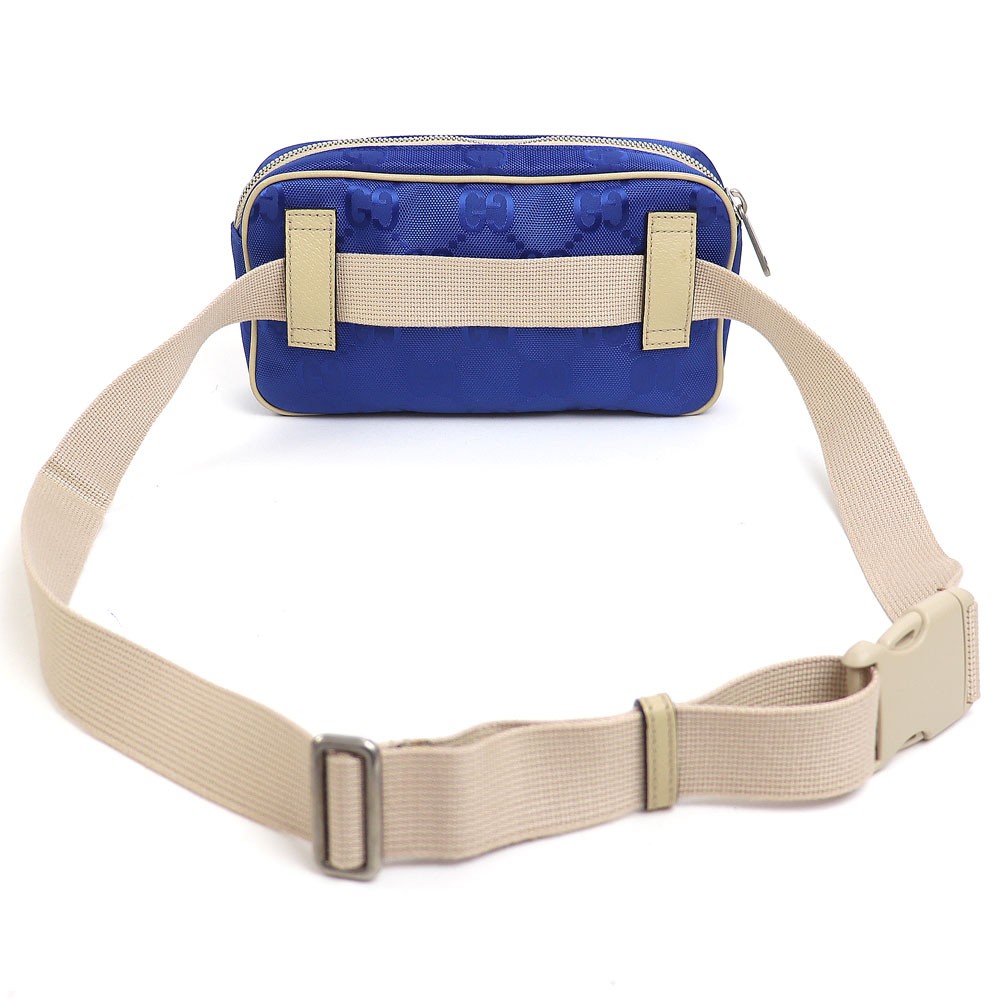 Gucci Off The Grid Belt Bag Blue Crossbody Sling Shoulder Bag