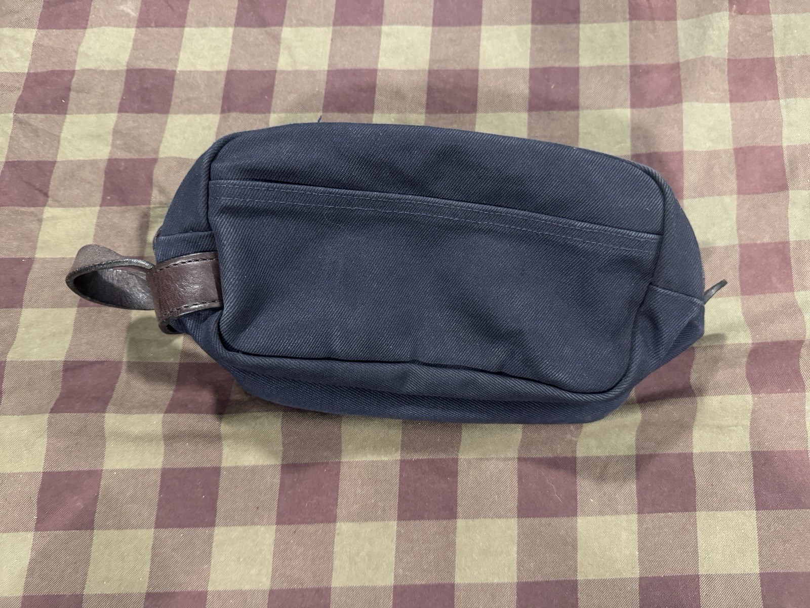 Filson Rugged Twill Travel Kit – Navy – Made in USA – 218 – Dopp Kit