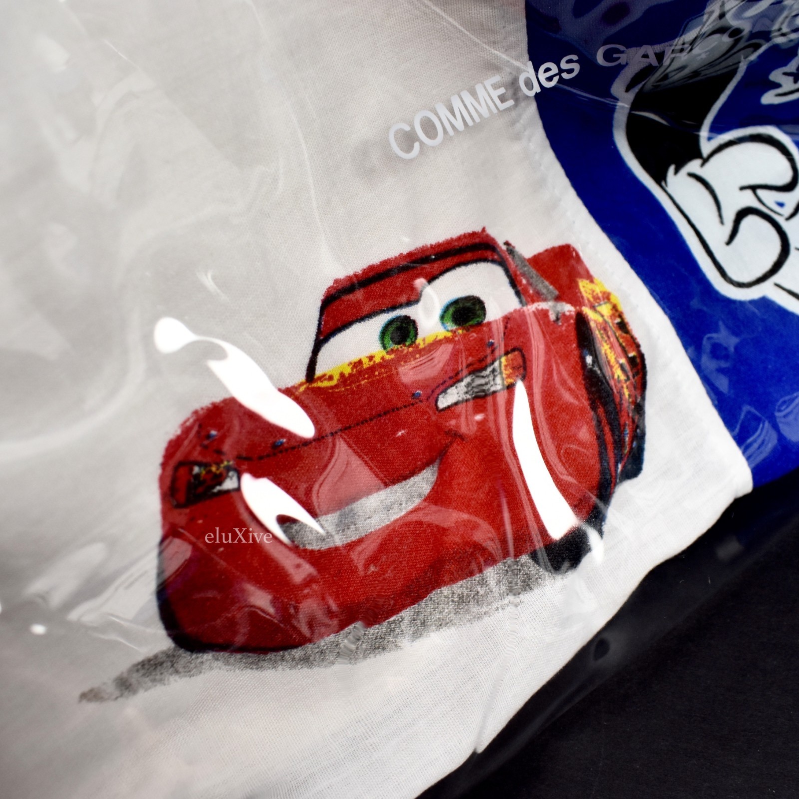 NWT Comme des Garcons CDG Vintage Bugs Bunny Bedsheet PVC Tote Bag DS AUTHENTIC