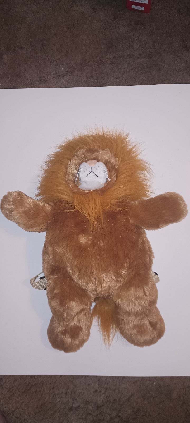 Unipak Toys Travel Buddy 18” Lion Plush Backpack